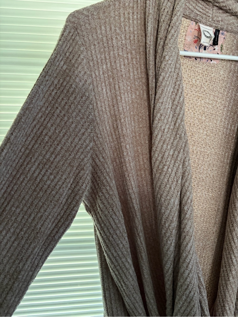 Anthropologie open front Wrap Sweater